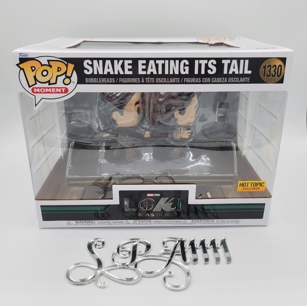 Funko Pop Loki Season 2 Snake Eating Its Tail 1330 Hot Topic Exclusive NEW #1694